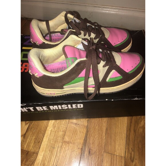 Greedy Genius Multi-Color Sneakers Barney's NY size 8 men's Unisex - Picture 1 of 12